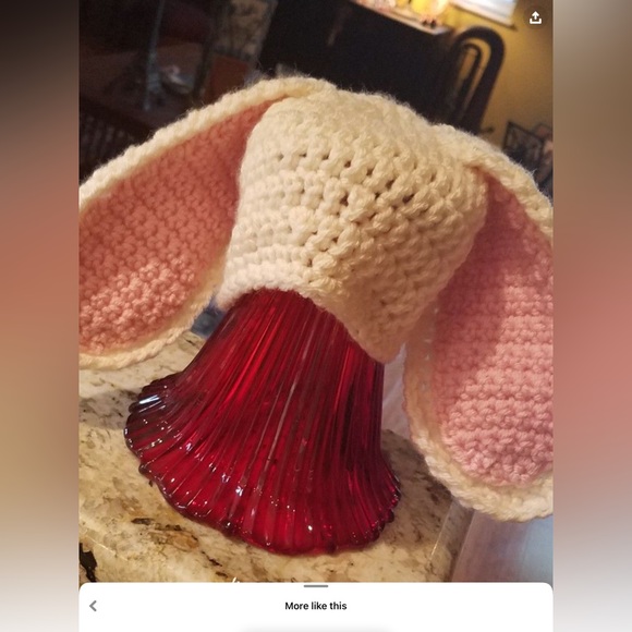 Handmade Lop-eared Rabbit Baby Beanie - Picture 2 of 2